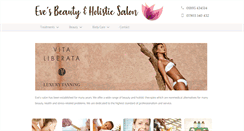 Desktop Screenshot of beautyholistictherapy.co.uk